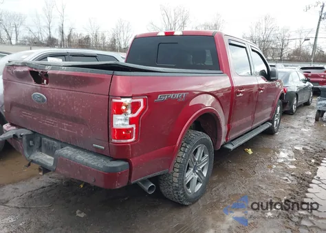 2019 Ford F-150 Xlt из США, поврежденный, VIN 1FTEW1E4XKFC82542